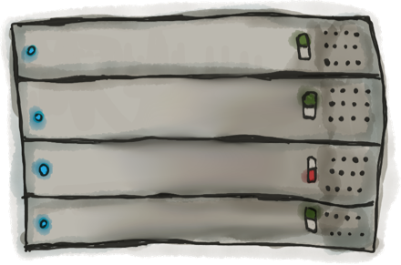 servers illustration