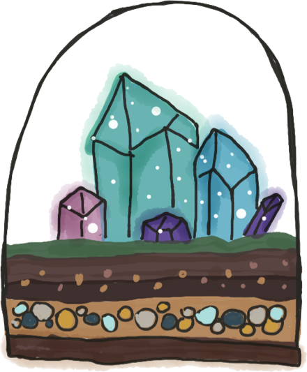 terrarium illustration